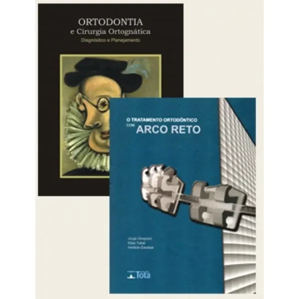 Coleção Gregoret - O Tratamento Ortodôntico Com Arco Reto + Ortodontia E Cirurgia Ortognática